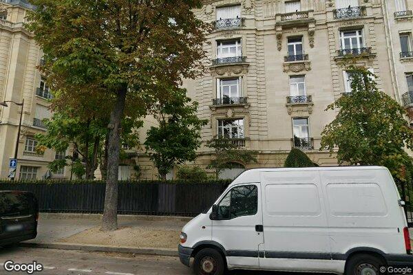 Vue Google Street View du 90 Boulevard Maurice Barrès