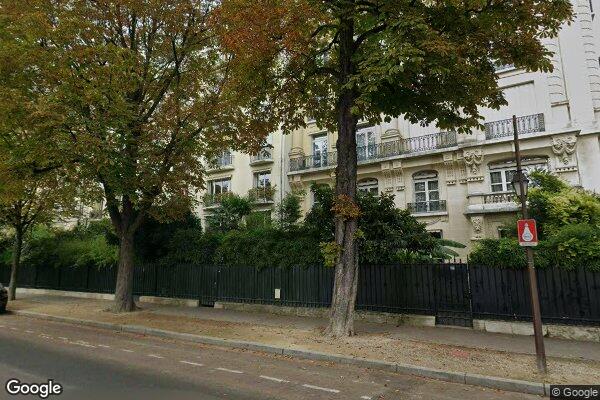 Vue Google Street View du 92 Boulevard Maurice Barrès