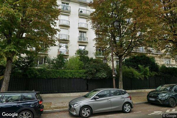 Vue Google Street View du 94 Boulevard Maurice Barrès
