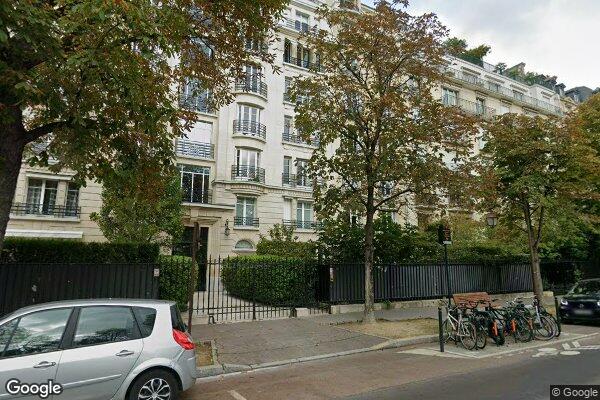 Vue Google Street View du 96 Boulevard Maurice Barrès