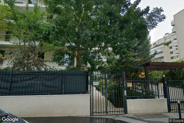 Vue Google Street View du 11 boulevard paul-émile victor