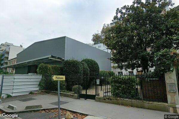 Vue Google Street View du 35 boulevard paul-émile victor