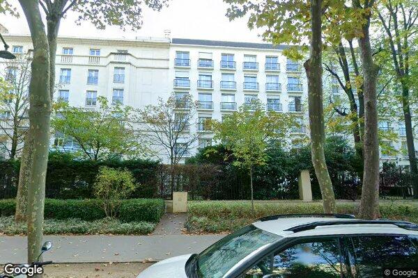 Vue Google Street View du 25 Boulevard Victor Hugo