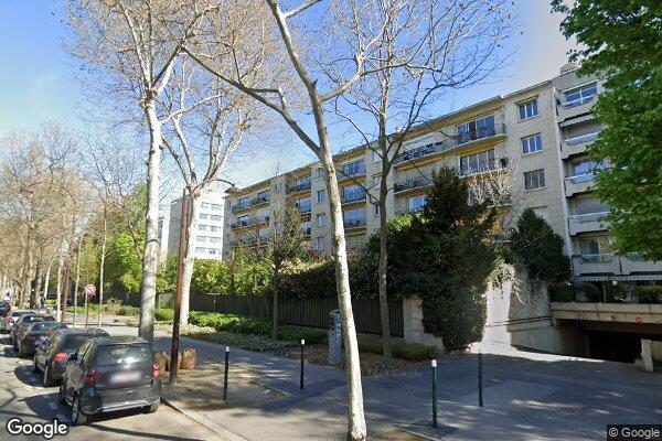 Vue Google Street View du 52 Boulevard Victor Hugo