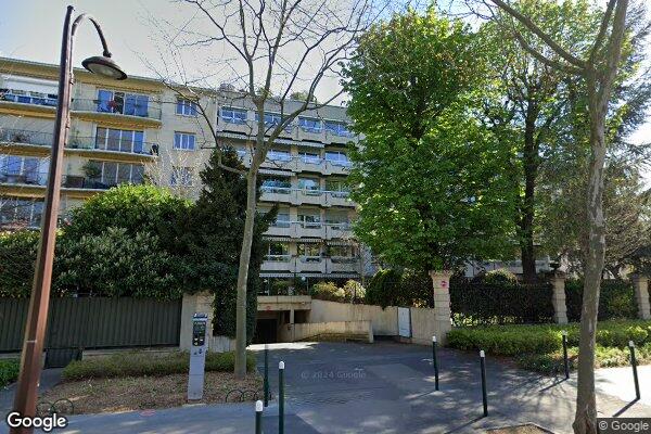 Vue Google Street View du 54 Boulevard Victor Hugo