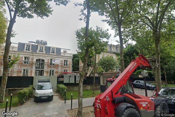 Vue Google Street View du 74 Boulevard Victor Hugo