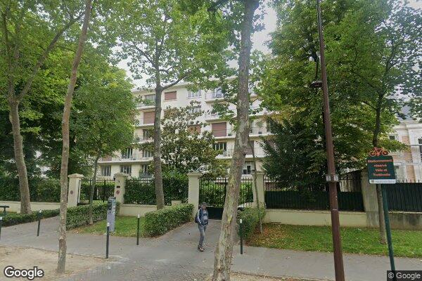 Vue Google Street View du 76 Boulevard Victor Hugo