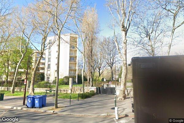 Vue Google Street View du 89 Boulevard Victor Hugo