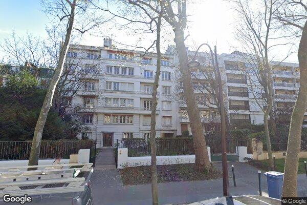 Vue Google Street View du 92 Boulevard Victor Hugo