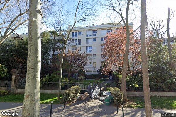 Vue Google Street View du 96 Boulevard Victor Hugo