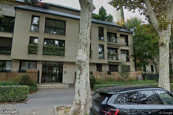 Vue Google Street View du 43 Boulevard Vital Bouhot
