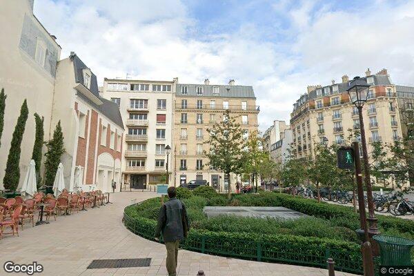 Vue Google Street View du 4 Place du Général Gouraud