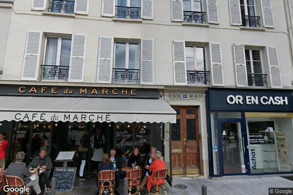 Vue Google Street View du 10 Place du Marché
