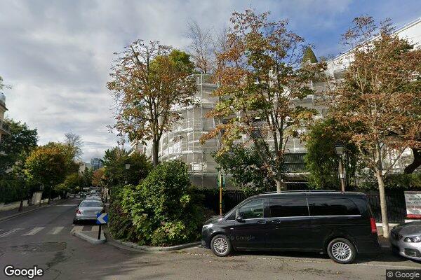 Vue Google Street View du 2 Rond-point Saint-james