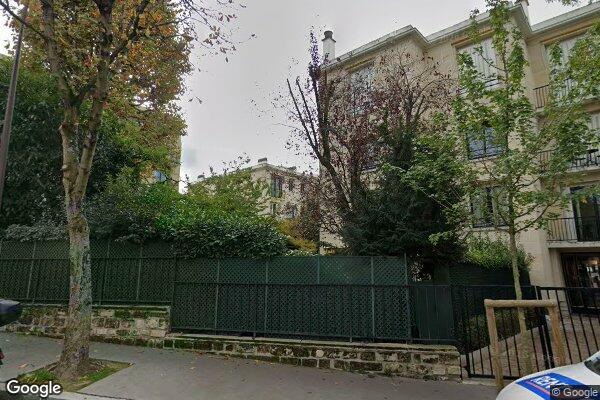 Vue Google Street View du 2 Rue Alexandre Bertereau