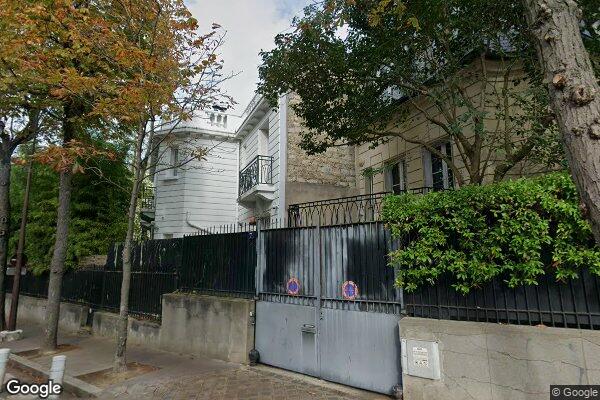 Vue Google Street View du 7 Rue Alexandre Bertereau
