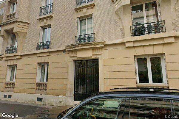 Vue Google Street View du 3 Rue Alfred de Musset