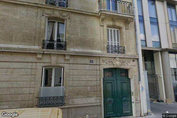 Vue Google Street View du 10 Rue Ancelle