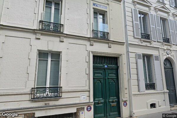 Vue Google Street View du 15 Rue Ancelle