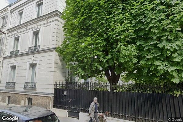 Vue Google Street View du 19 Rue Ancelle