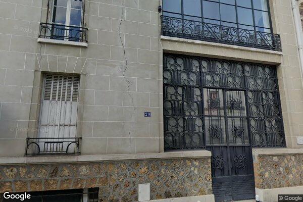 Vue Google Street View du 20 Rue Ancelle