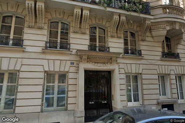 Vue Google Street View du 12 Rue Angélique Vérien