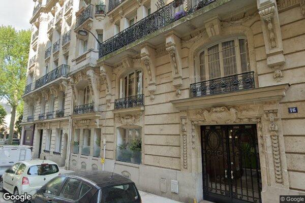 Vue Google Street View du 16 Rue Angélique Vérien