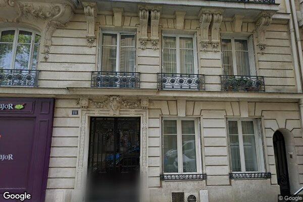 Vue Google Street View du 18 Rue Angélique Vérien