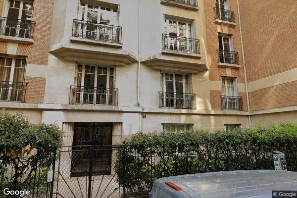 Vue Google Street View du 5 Rue Angélique Vérien