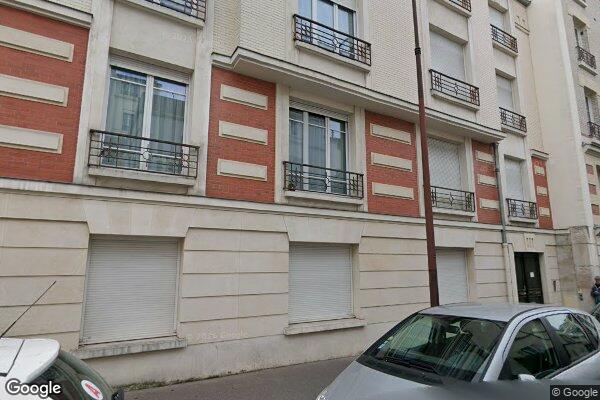 Vue Google Street View du 15 Rue Bailly