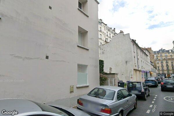 Vue Google Street View du 16 Rue Bailly