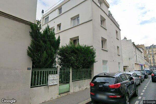 Vue Google Street View du 18 Rue Bailly