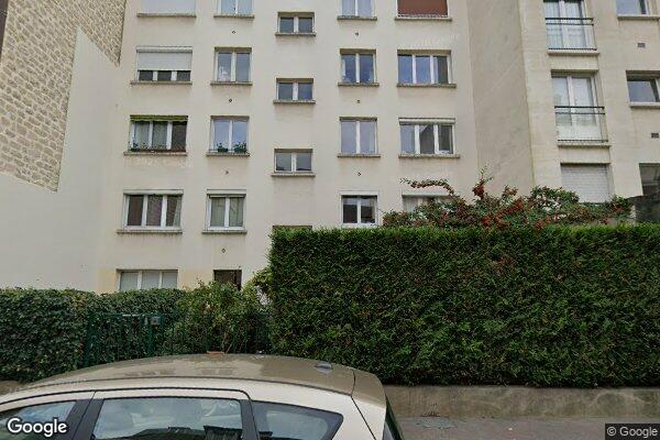 Vue Google Street View du 7 Rue Bailly