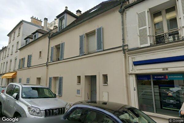 Vue Google Street View du 8 Rue Bailly