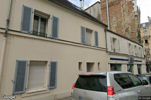 Vue Google Street View du 8BIS Rue Bailly