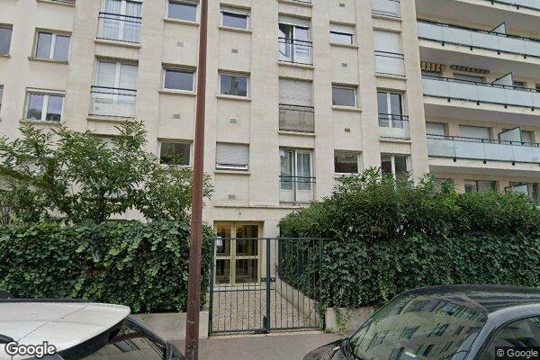 Vue Google Street View du 9 Rue Bailly