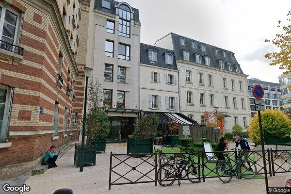 Vue Google Street View du 17 Rue Beffroy