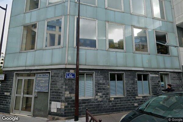 Vue Google Street View du 22 Rue Beffroy