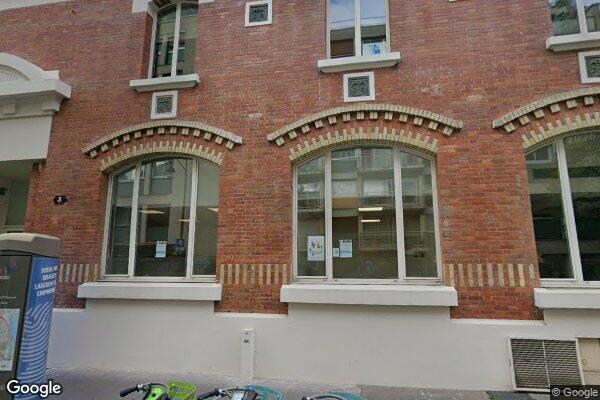 Vue Google Street View du 3 Rue Beffroy