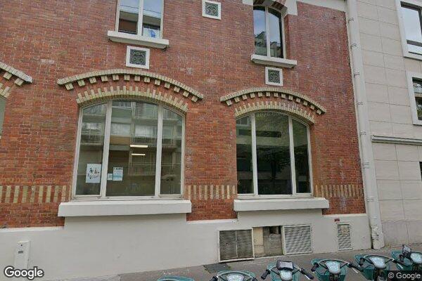 Vue Google Street View du 3BIS Rue Beffroy