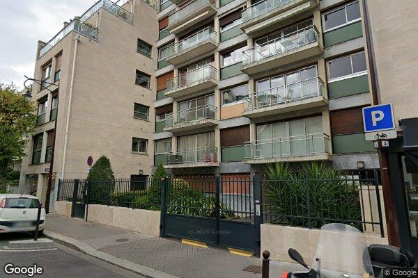 Vue Google Street View du 6 Rue Beffroy