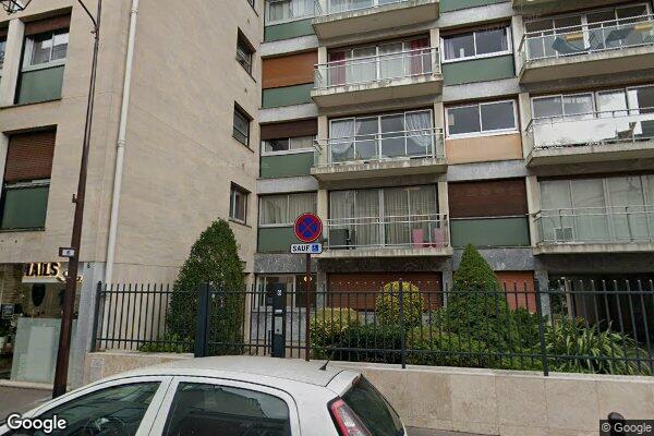 Vue Google Street View du 8 Rue Beffroy