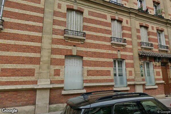 Vue Google Street View du 9 Rue Beffroy