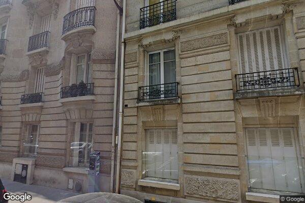 Vue Google Street View du 3 Rue Bellanger