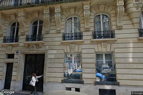 Vue Google Street View du 4 Rue Bellanger