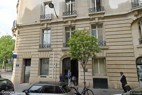 Vue Google Street View du 1 Rue Berteaux Dumas