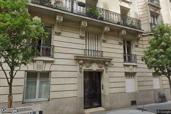 Vue Google Street View du 11BIS Rue Berteaux Dumas