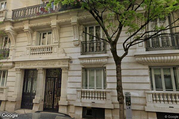 Vue Google Street View du 18 Rue Berteaux Dumas