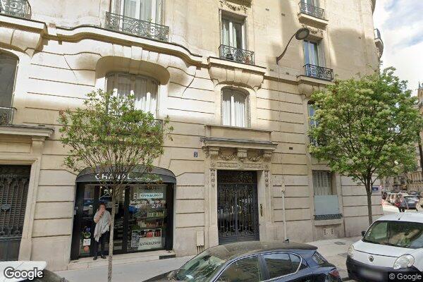 Vue Google Street View du 5 Rue Berteaux Dumas