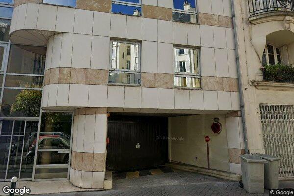 Vue Google Street View du 11 Rue Boutard